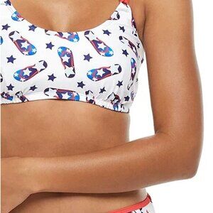 UNDERCURRENT Graphic Strappy Bikini‎